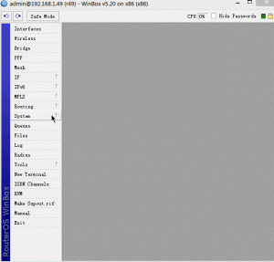 Mikrotik定时重启脚本安装使用