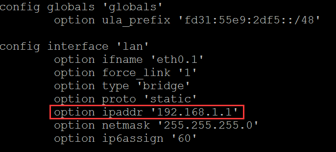 LEDE或openwrt使用说明还原