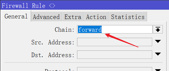 Mikrotik禁止某IP或某MAC地址上网