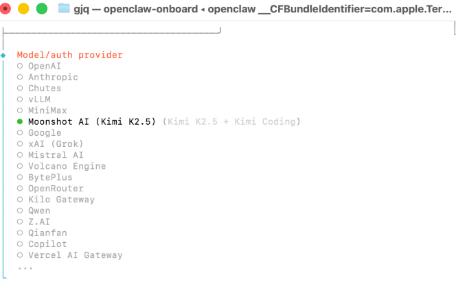 openclaw安装运行