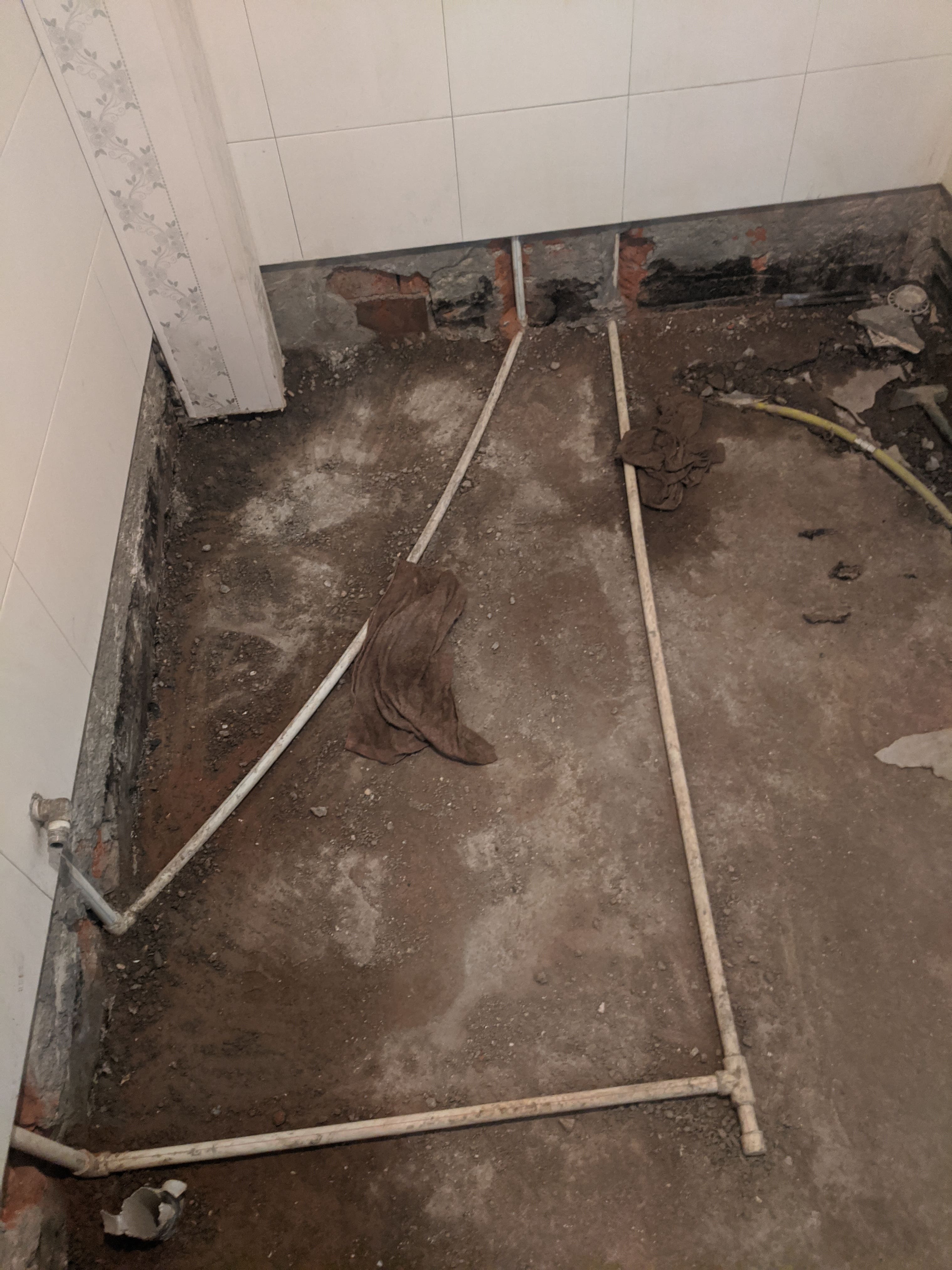 浴室卫生间水管